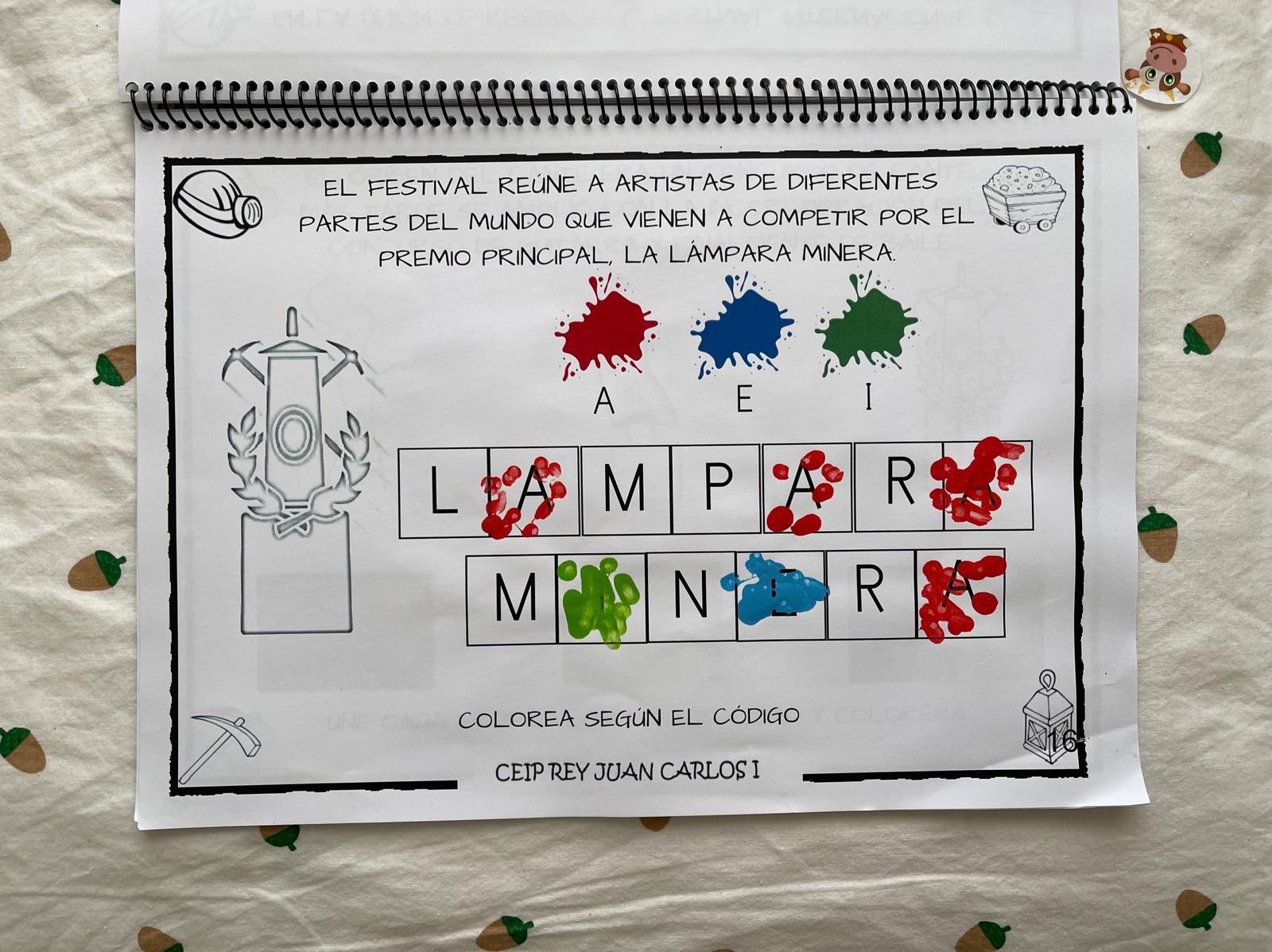 lampara minera